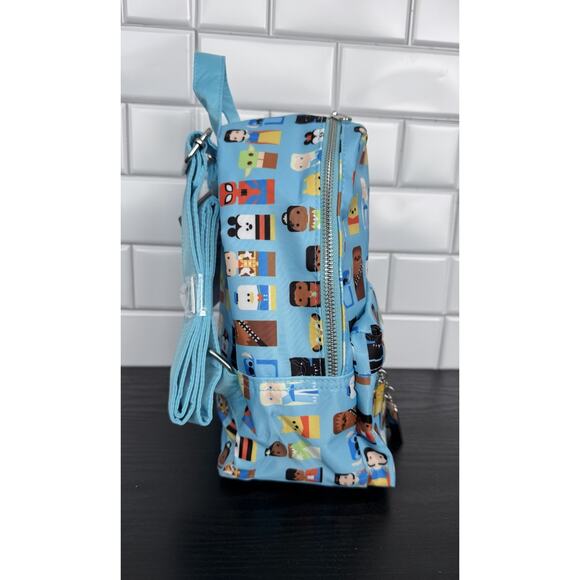 Disney Parks Disney100 Celebration Unified Characters Backpack with Charms NWT main image 4